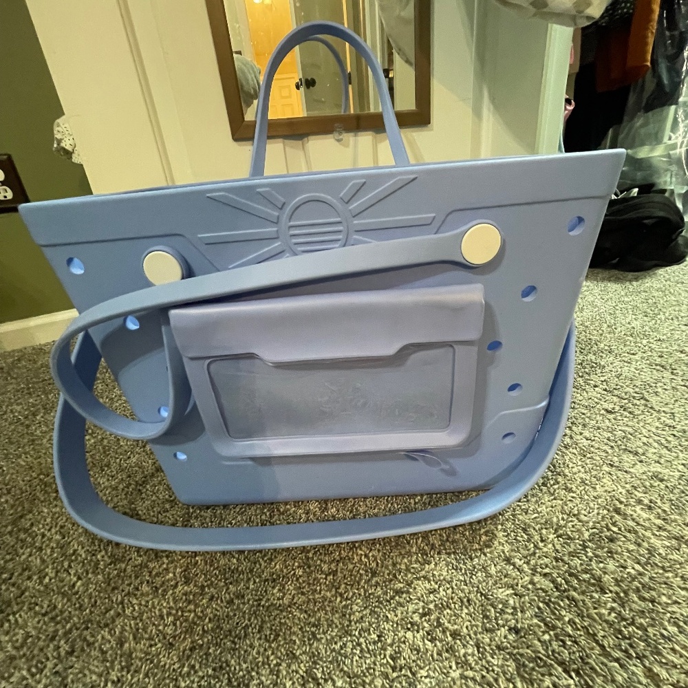 Beachcomber Blue Tote Beach Bag